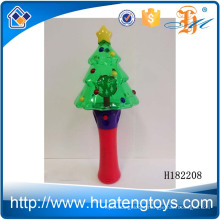 H182208 Hot Christmas items kids playing led Christmas tree flash toy for sale